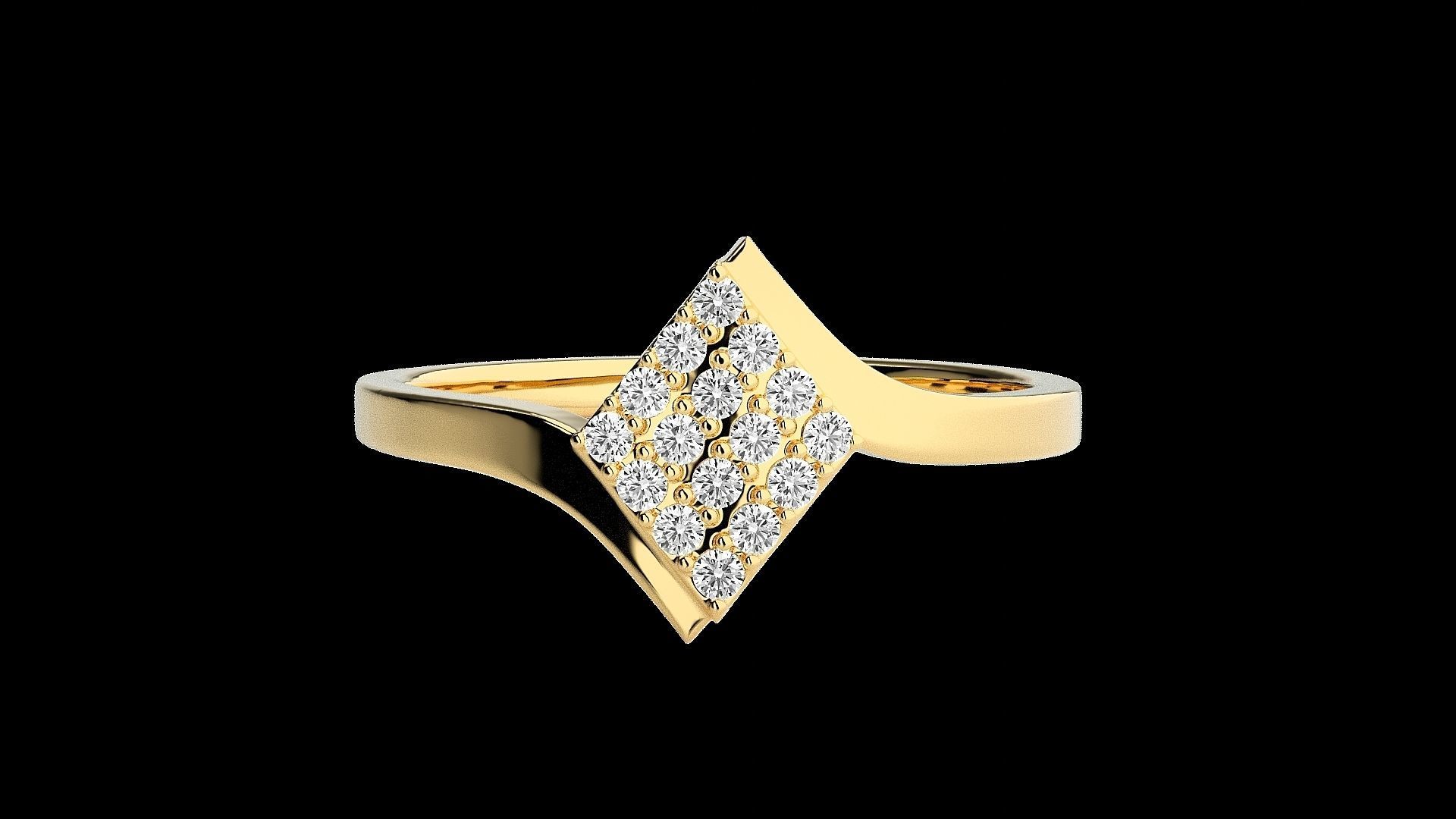 Diamond Head Light wt diamond ring 3dm stl renders details 3D print model_15