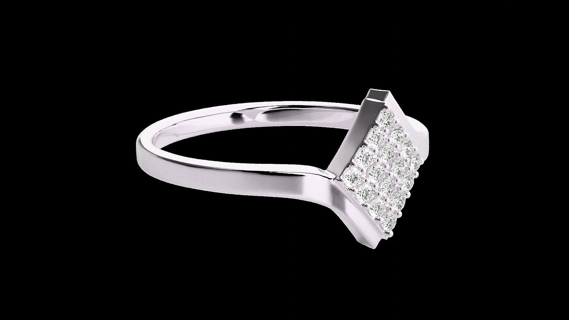 Diamond Head Light wt diamond ring 3dm stl renders details 3D print model_10