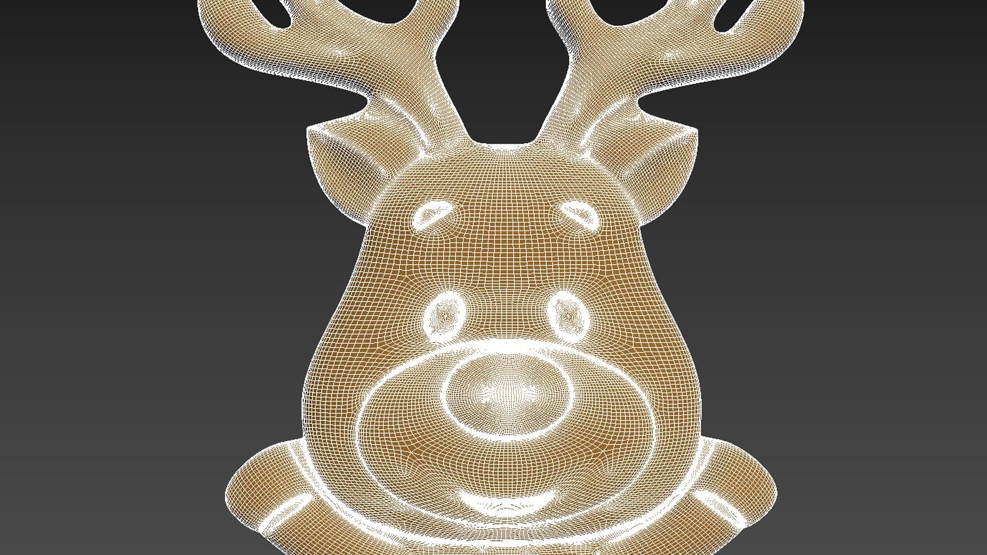Christmas Deer 3D print model_17