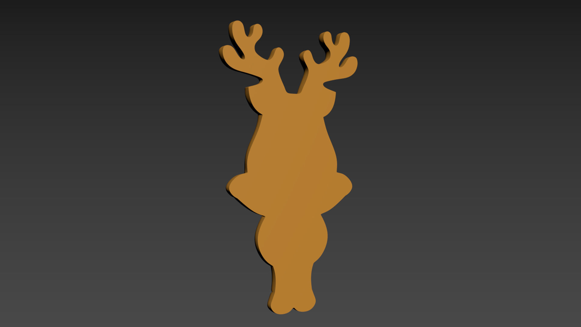 Christmas Deer 3D print model_7