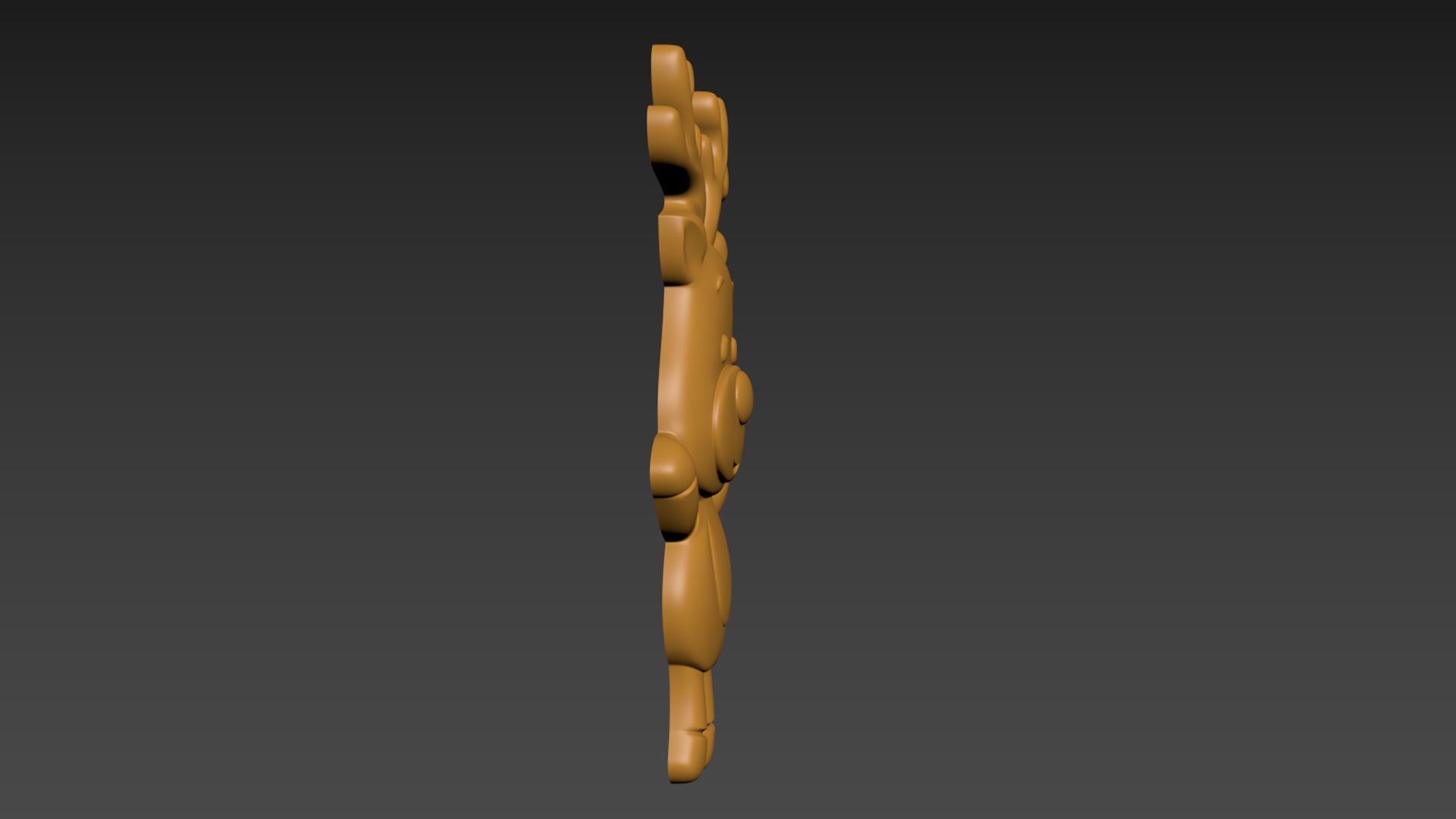 Christmas Deer 3D print model_5