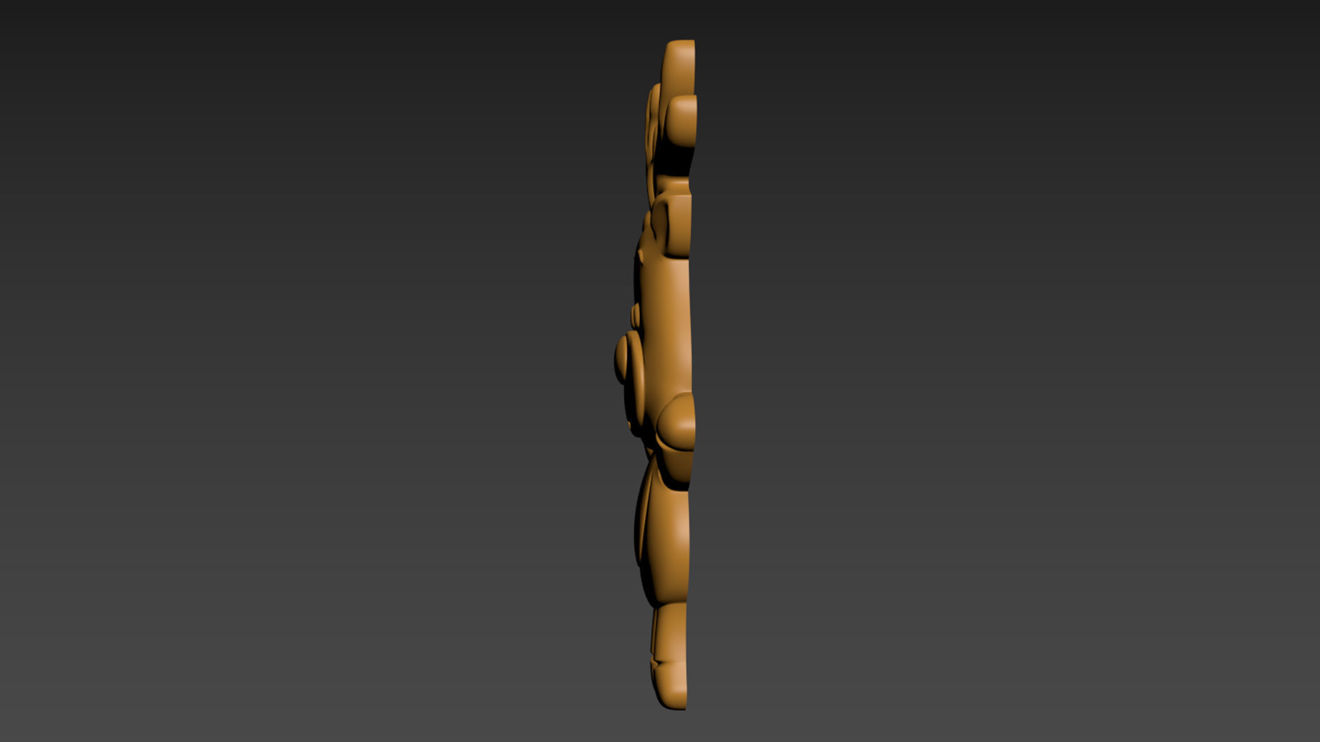 Christmas Deer 3D print model_9