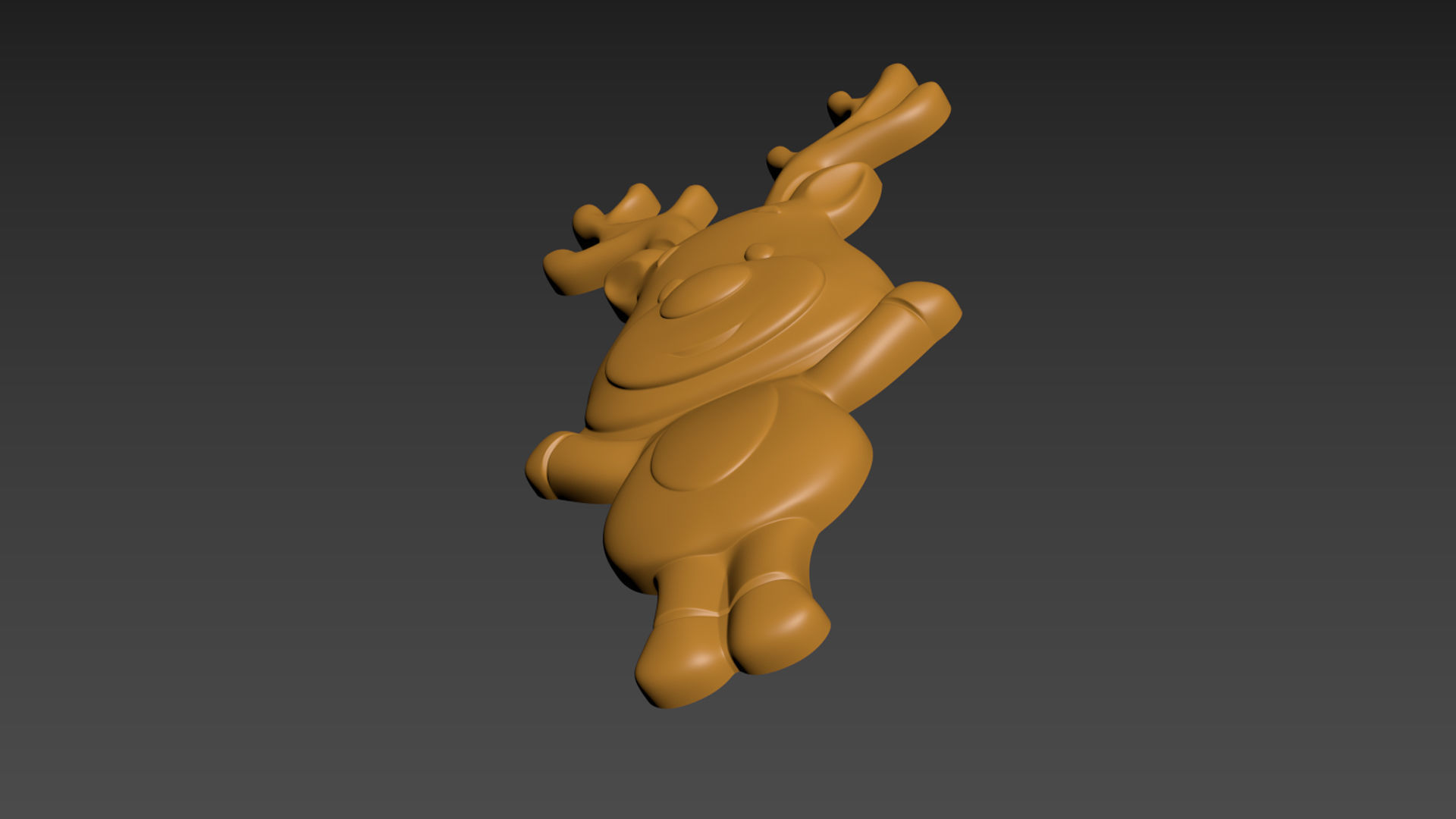 Christmas Deer 3D print model_13