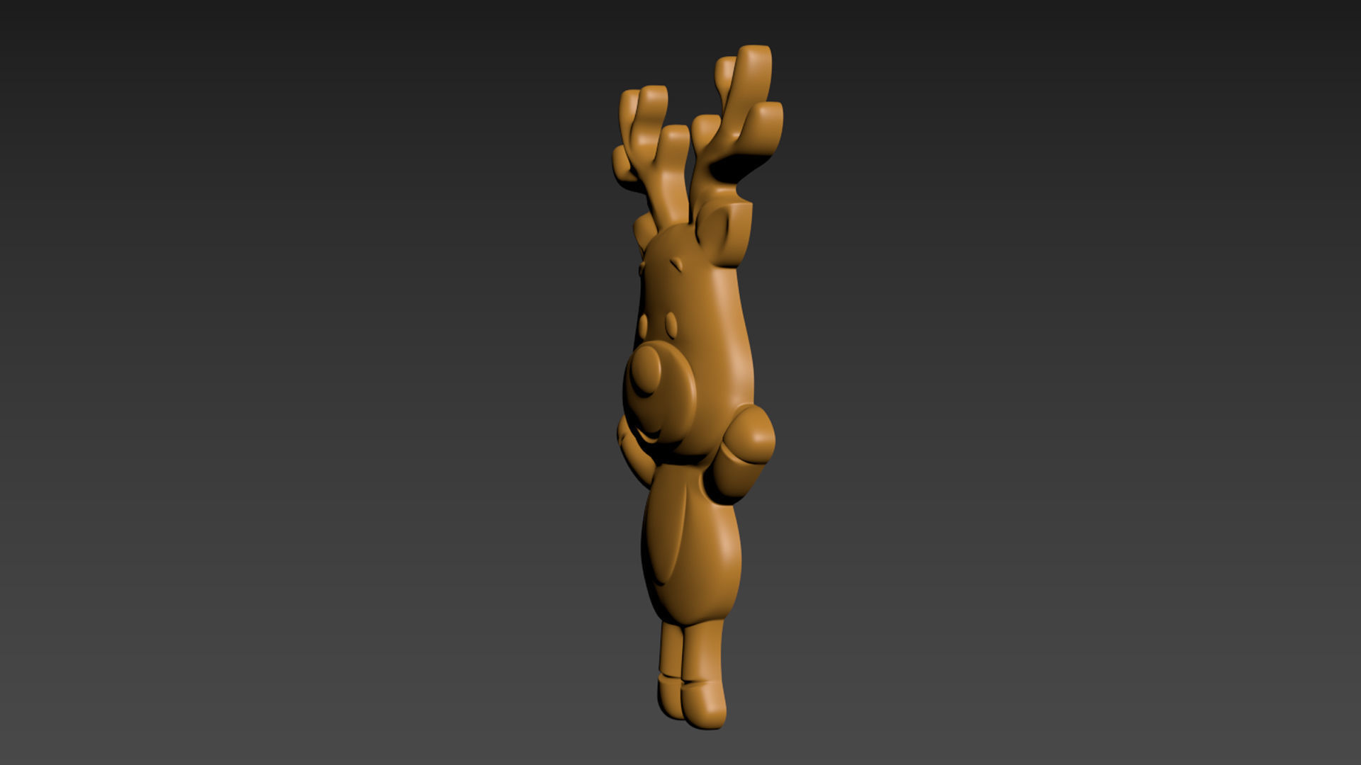 Christmas Deer 3D print model_10