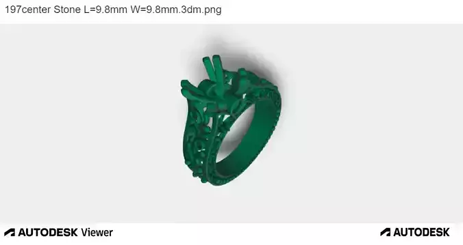 Woman Ring with Round Centre Stone