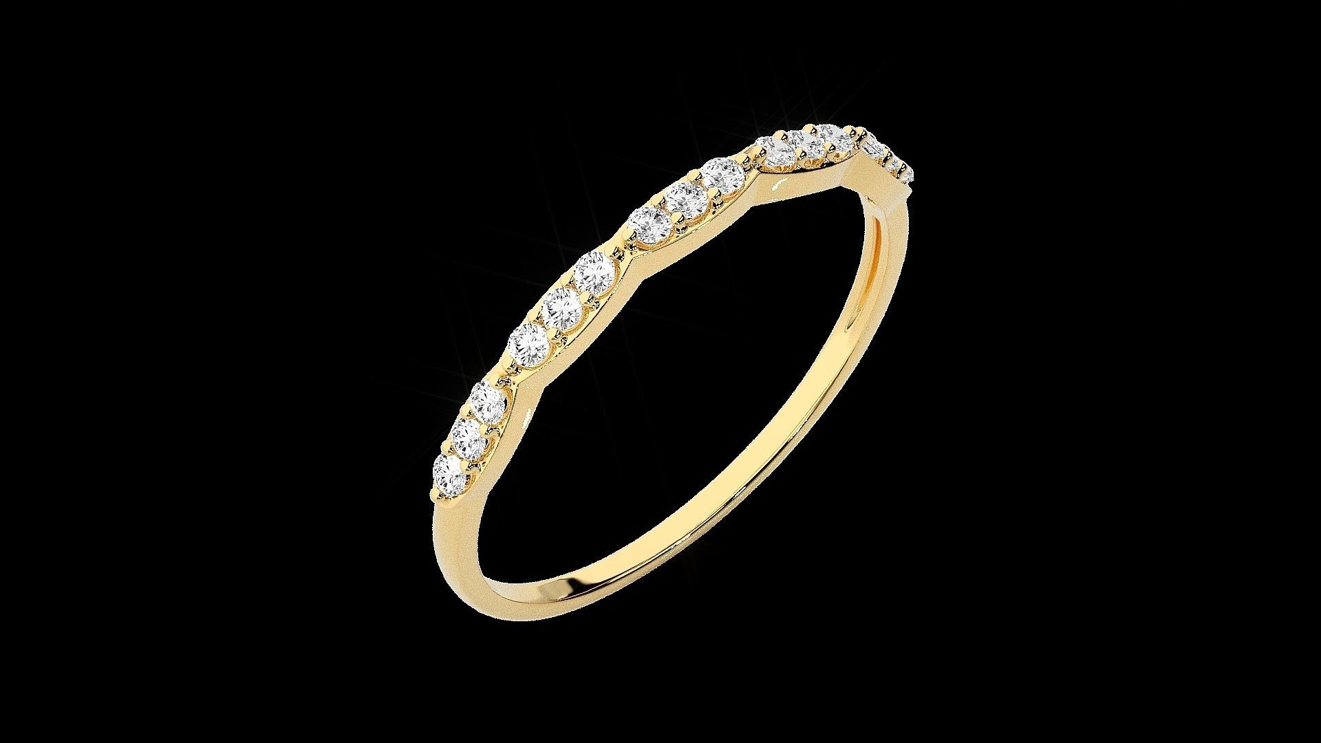 Light wt diamond ring 3dm stl renders details 3D print model_18