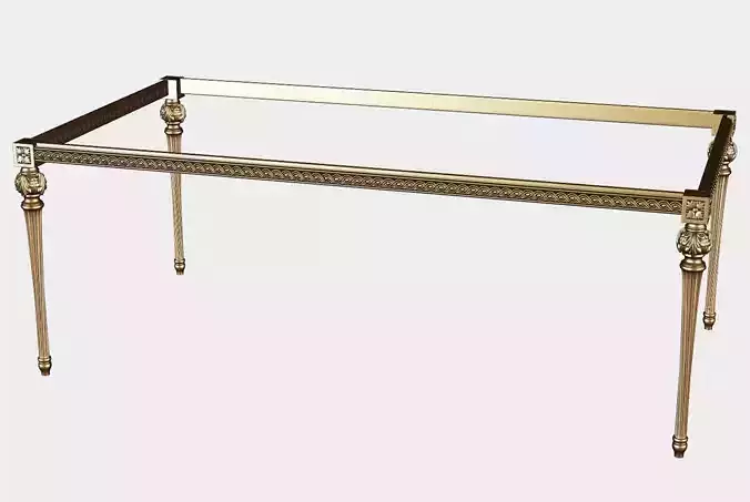 Carved dinner table for cnc 18