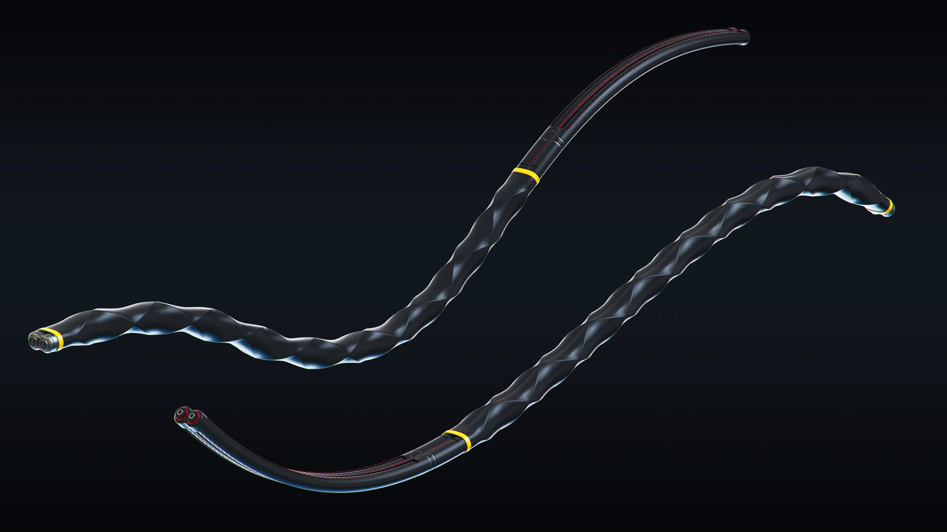 Cables and Wires set 3D model_12