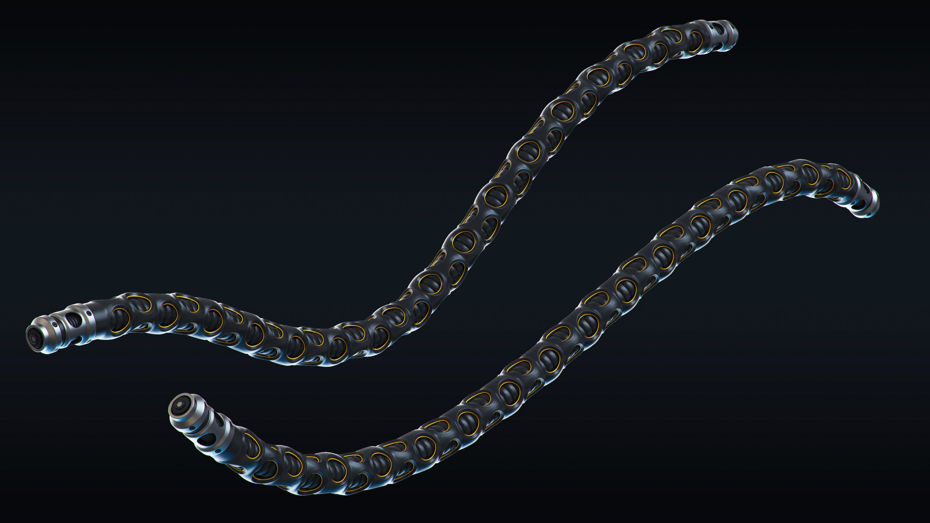 Cables and Wires set 3D model_11