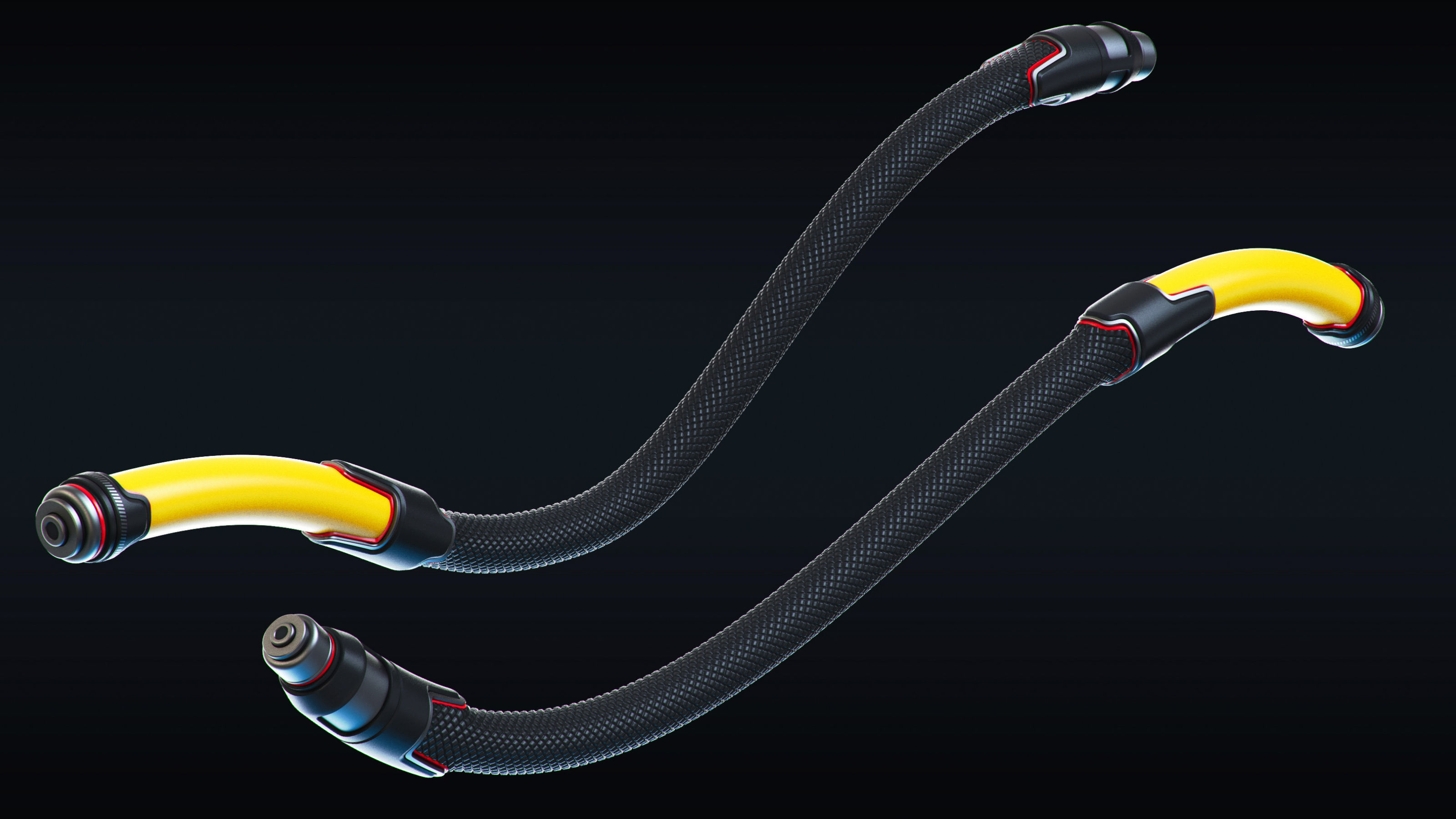 Cables and Wires set 3D model_10