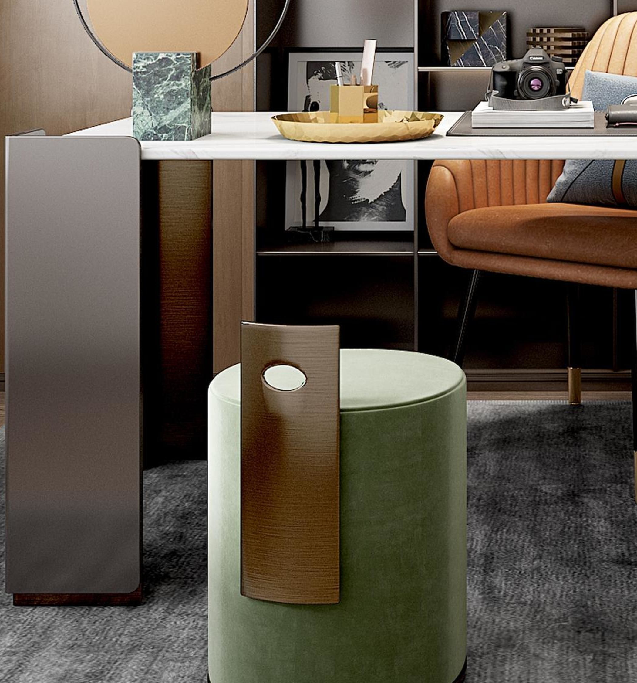 villa Study Home Modern decoration 3D model_3