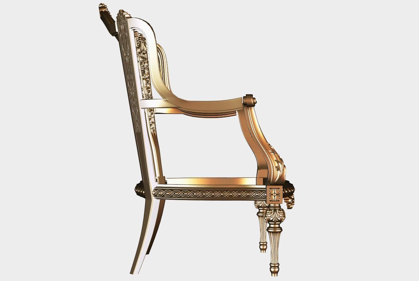 Carved sofa for cnc 18 3D model_2