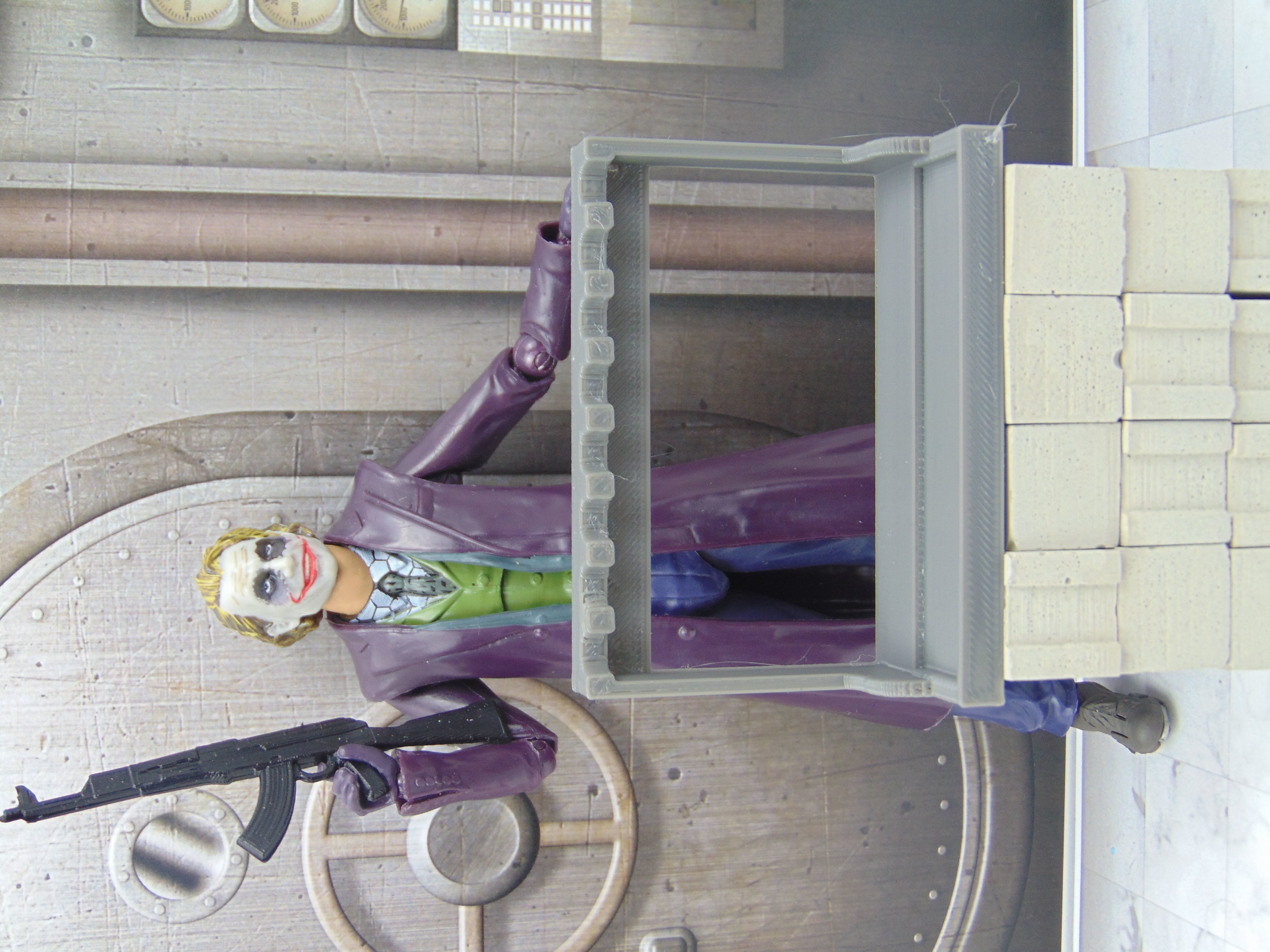 GI JOE Classified 3D Print Vertical Gun Racks Diorama Prop Set 3D model ...