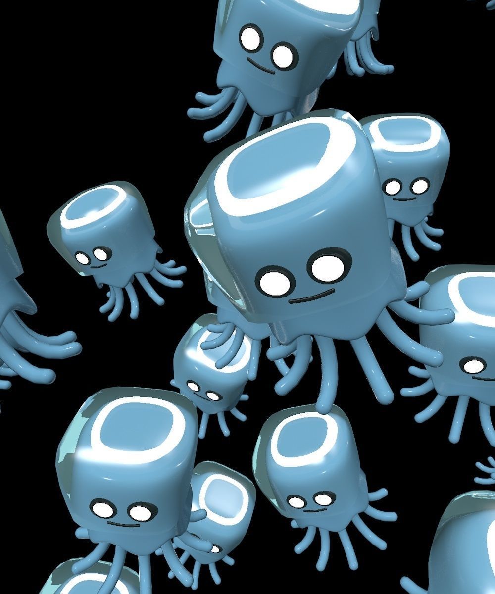 Octopus Free 3D model_4