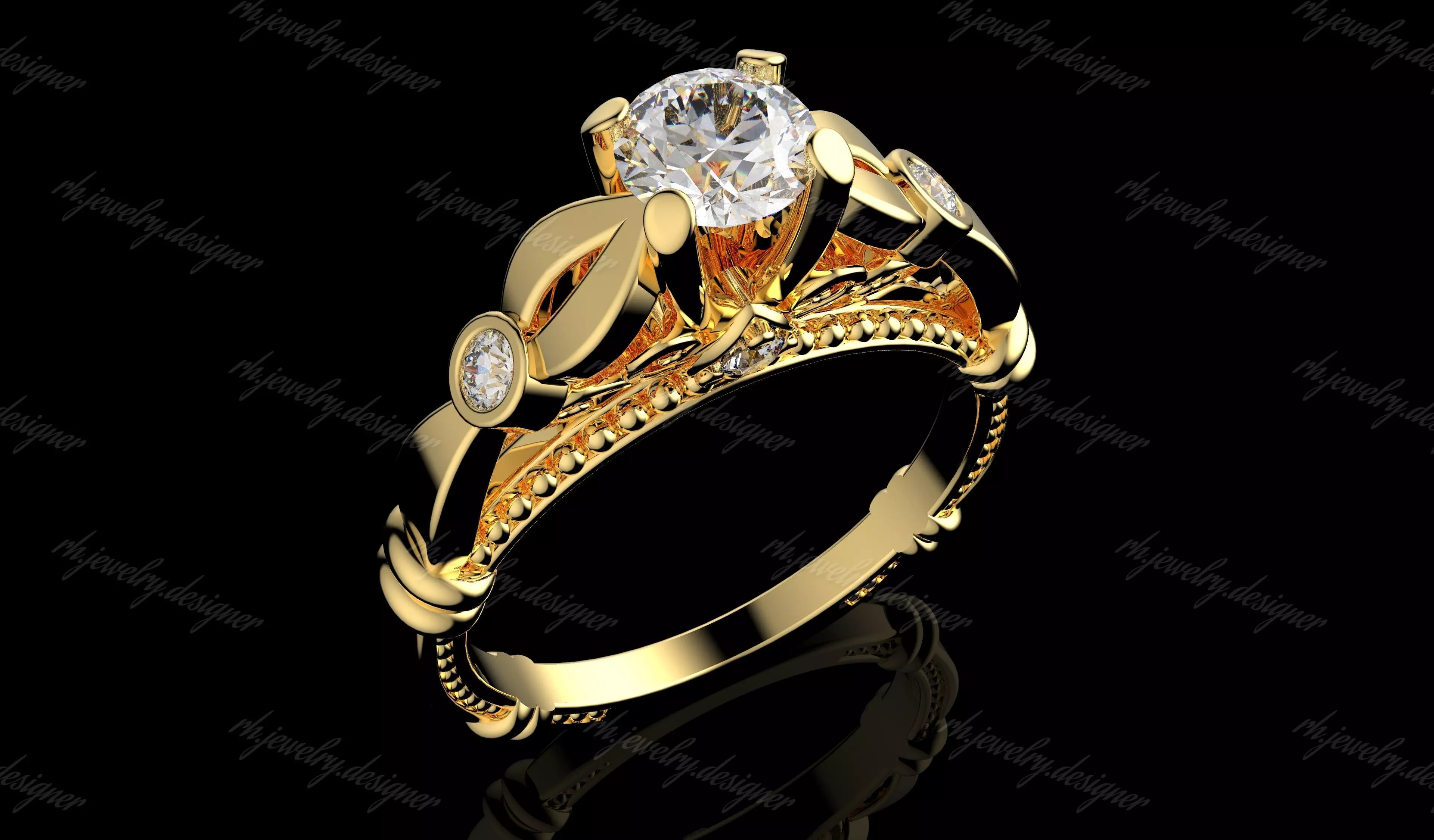 Gold N1115 3D print model