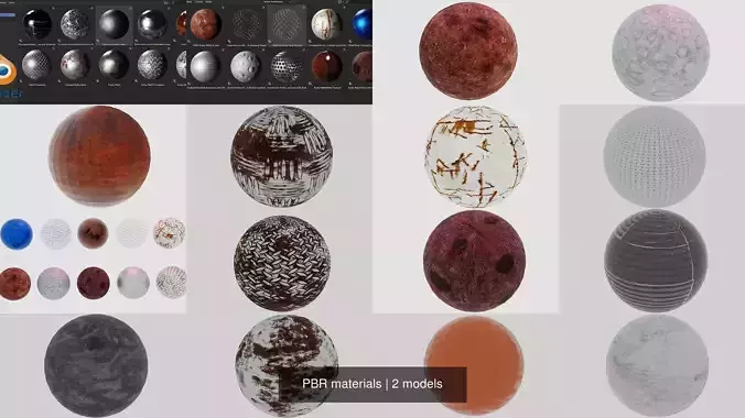 PBR materials Texture