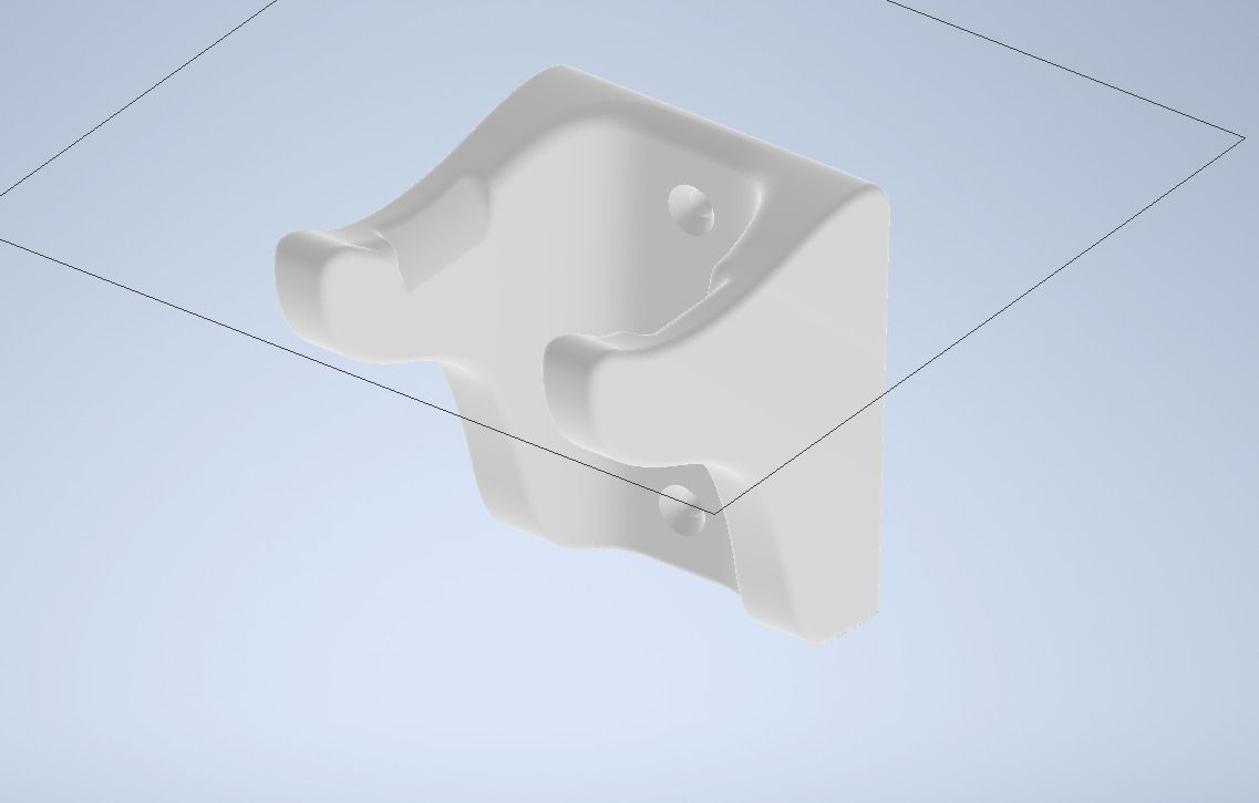 Guitar Holder V1 3D print model_4