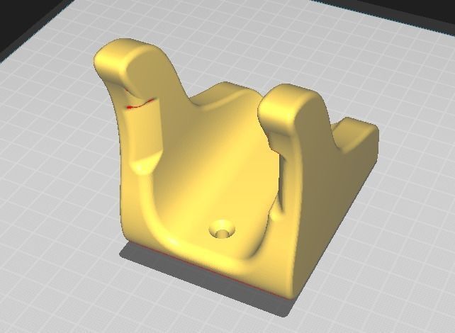 Guitar Holder V1 3D print model_5