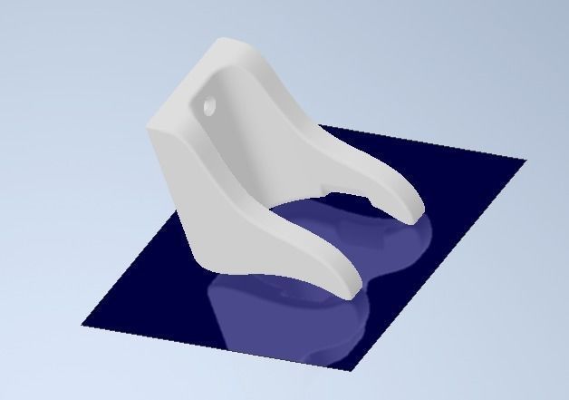 Guitar Holder V1 3D print model_2