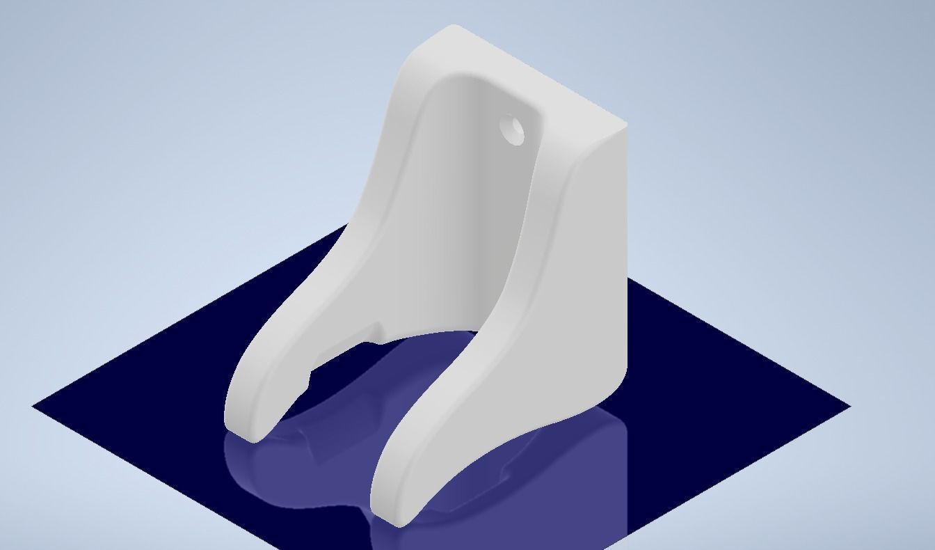 Guitar Holder V1 3D print model_3