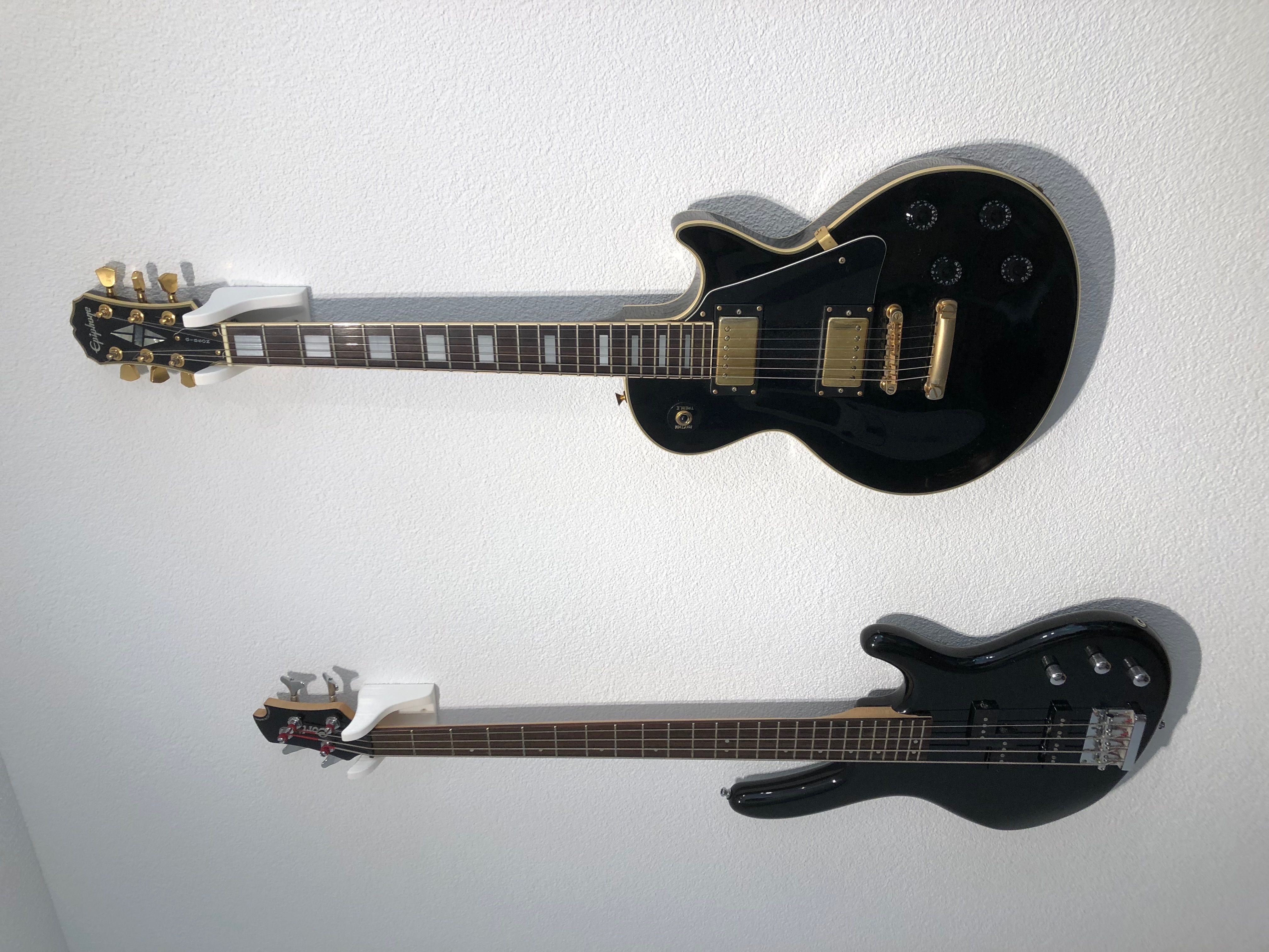 Guitar Holder V1 3D print model_1