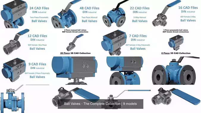 Ball Valves - The Complete Collection