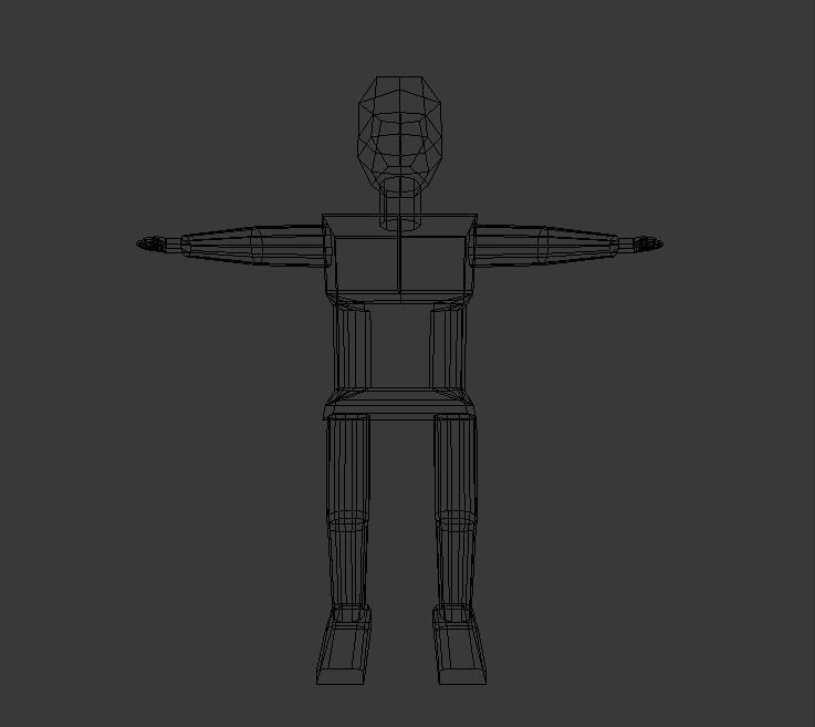 Box Man V2 Free low-poly 3D model_8