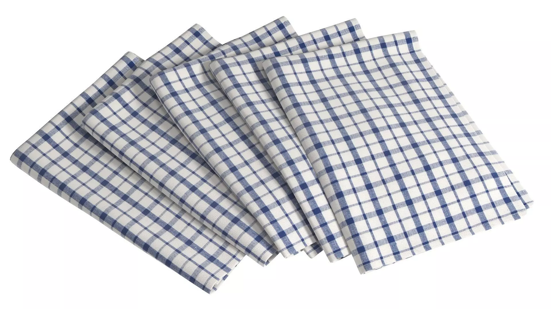 Tea Towels V2 Low-poly 3D model
