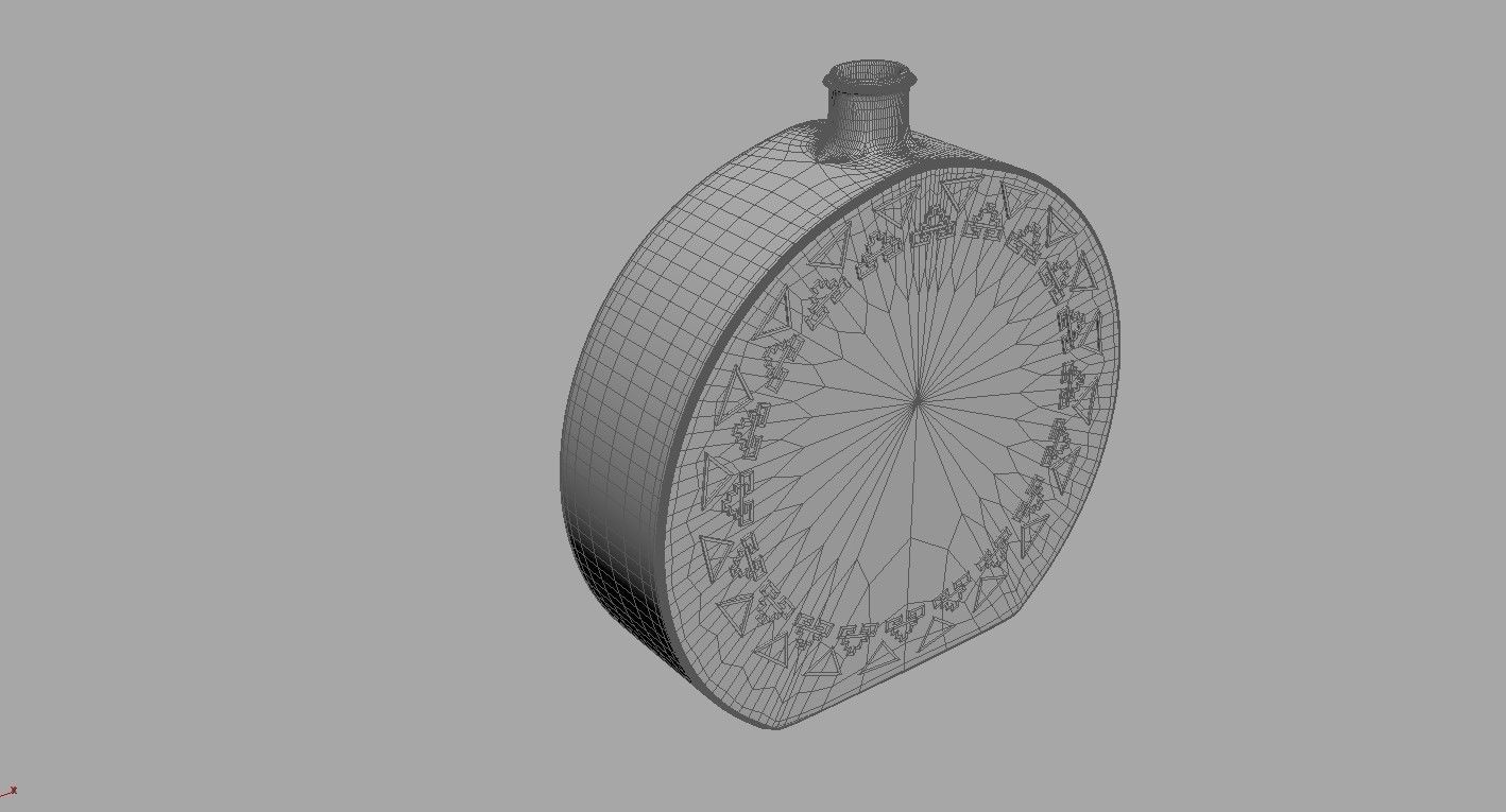 Tequila Bottle 3D model_6
