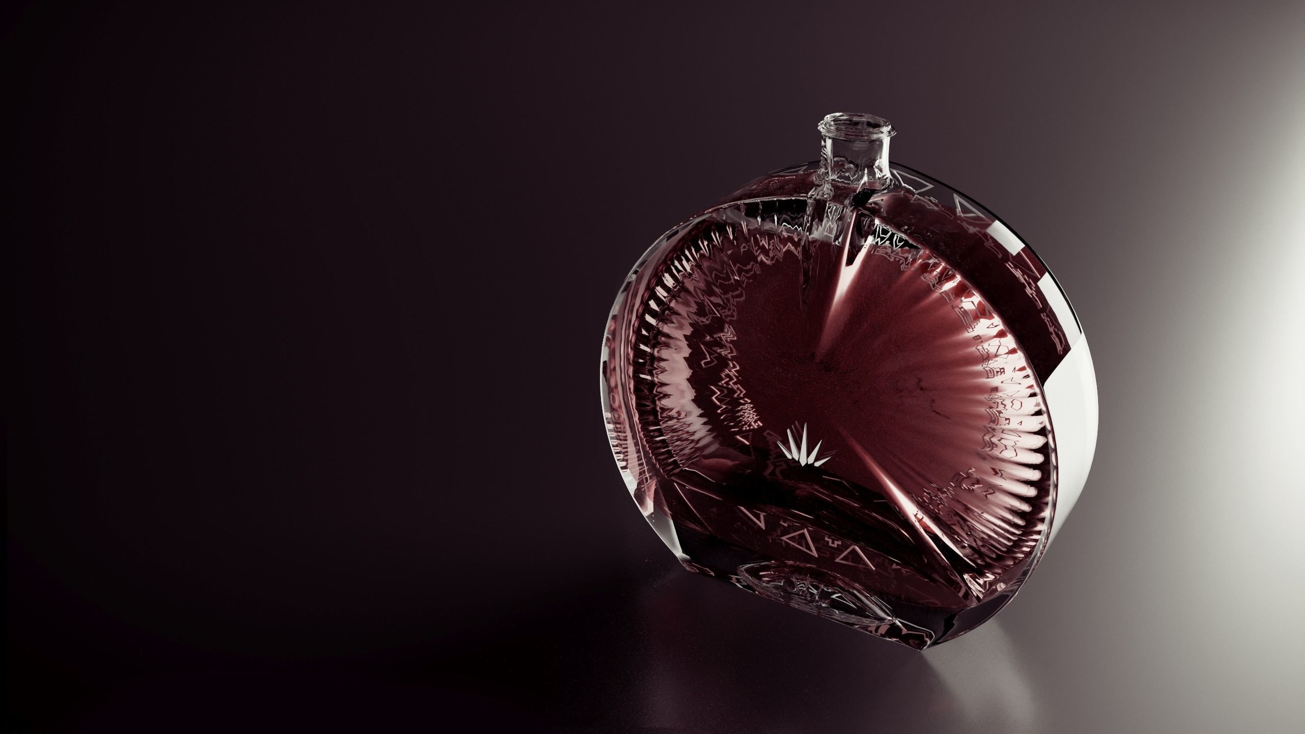 Tequila Bottle 3D model_2