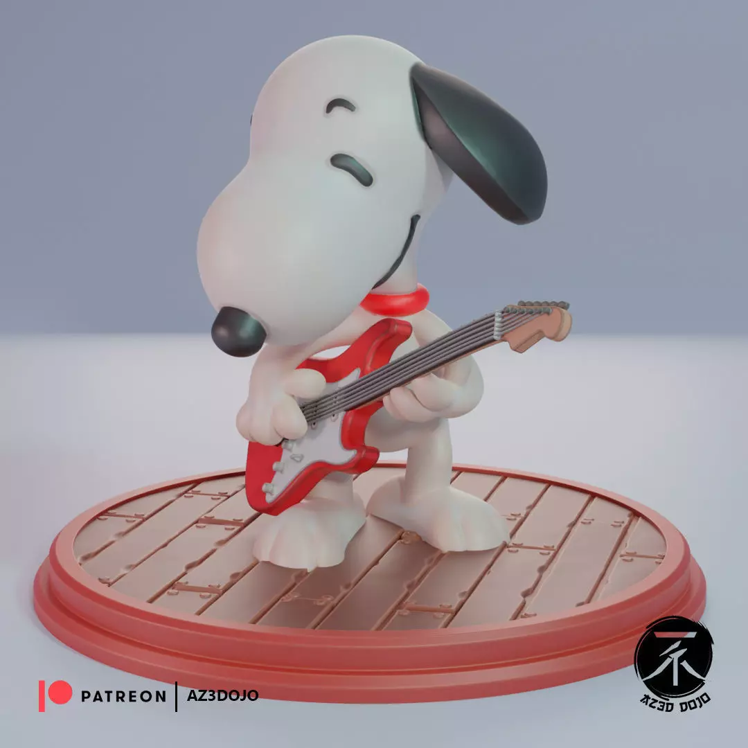 Snoopy for 3D Printing 3D print model_0