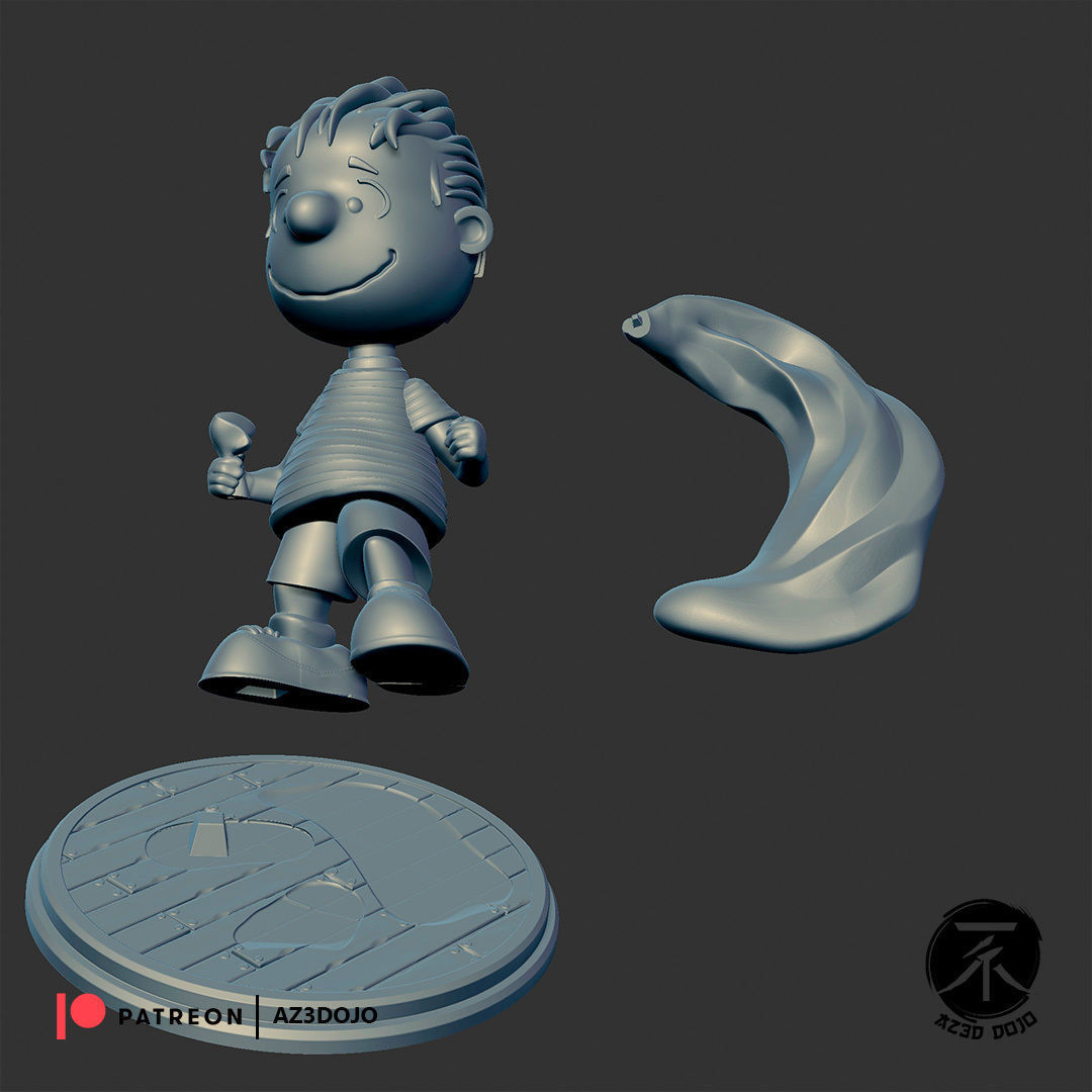 Linus van Pelt for 3D Printing 3D print model_3