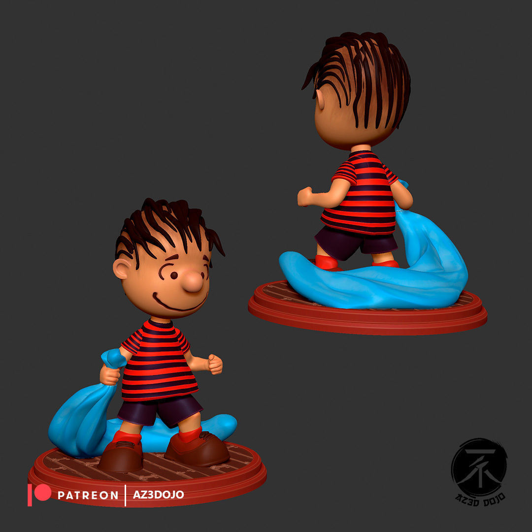 Linus van Pelt for 3D Printing 3D print model_1