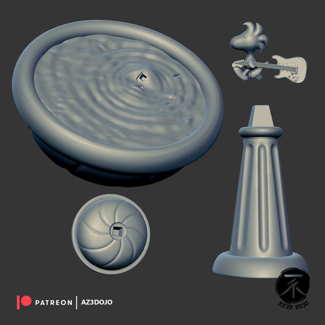 Woodstock for 3D Printing 3D print model_1