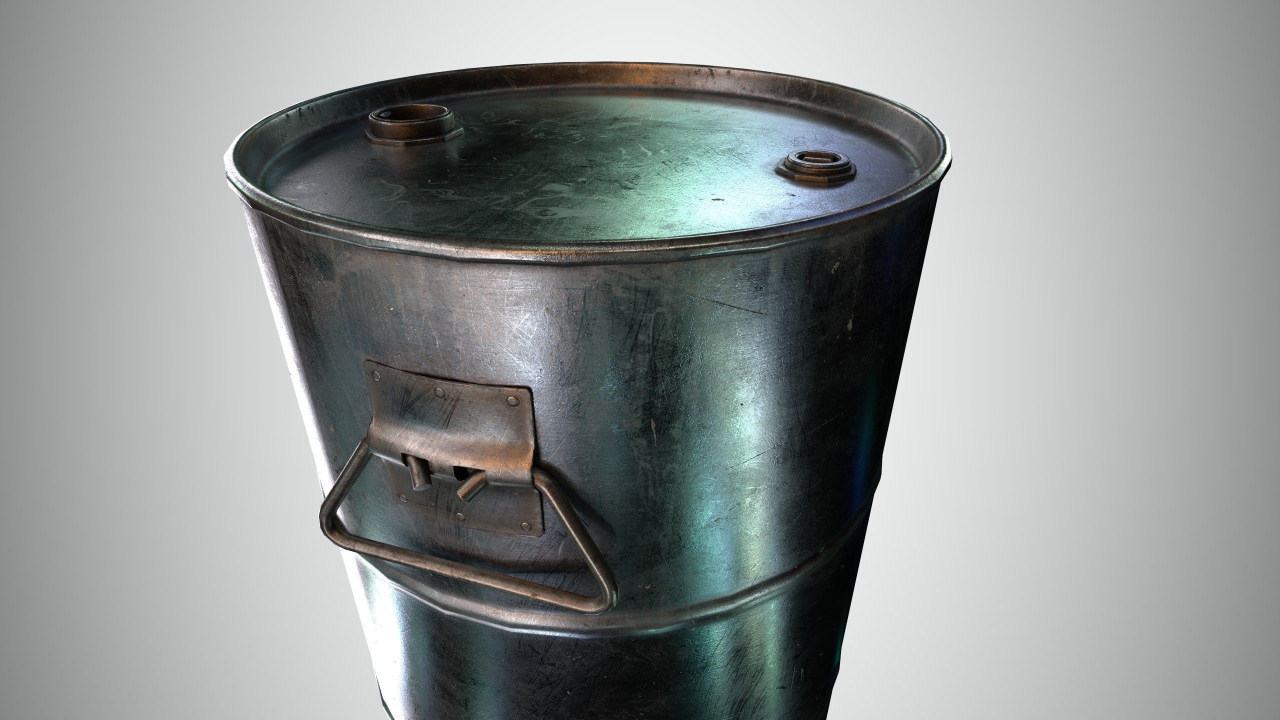 3D model Steel Drum Food Grade VR / AR / lowpoly CGTrader