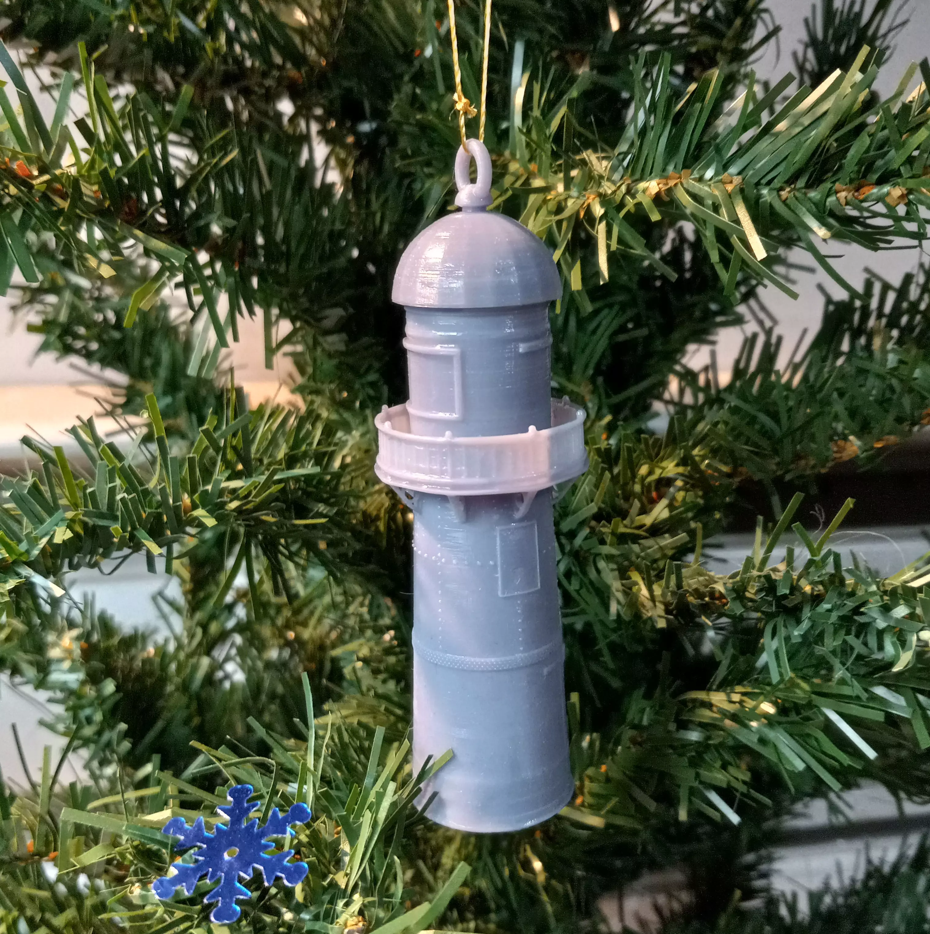 Lighthouse Christmas Decoration Tree STL 3D print model_0
