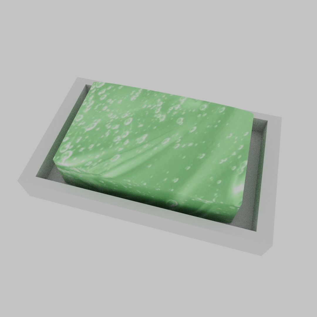 Bath Soap Low-poly 3D model_13