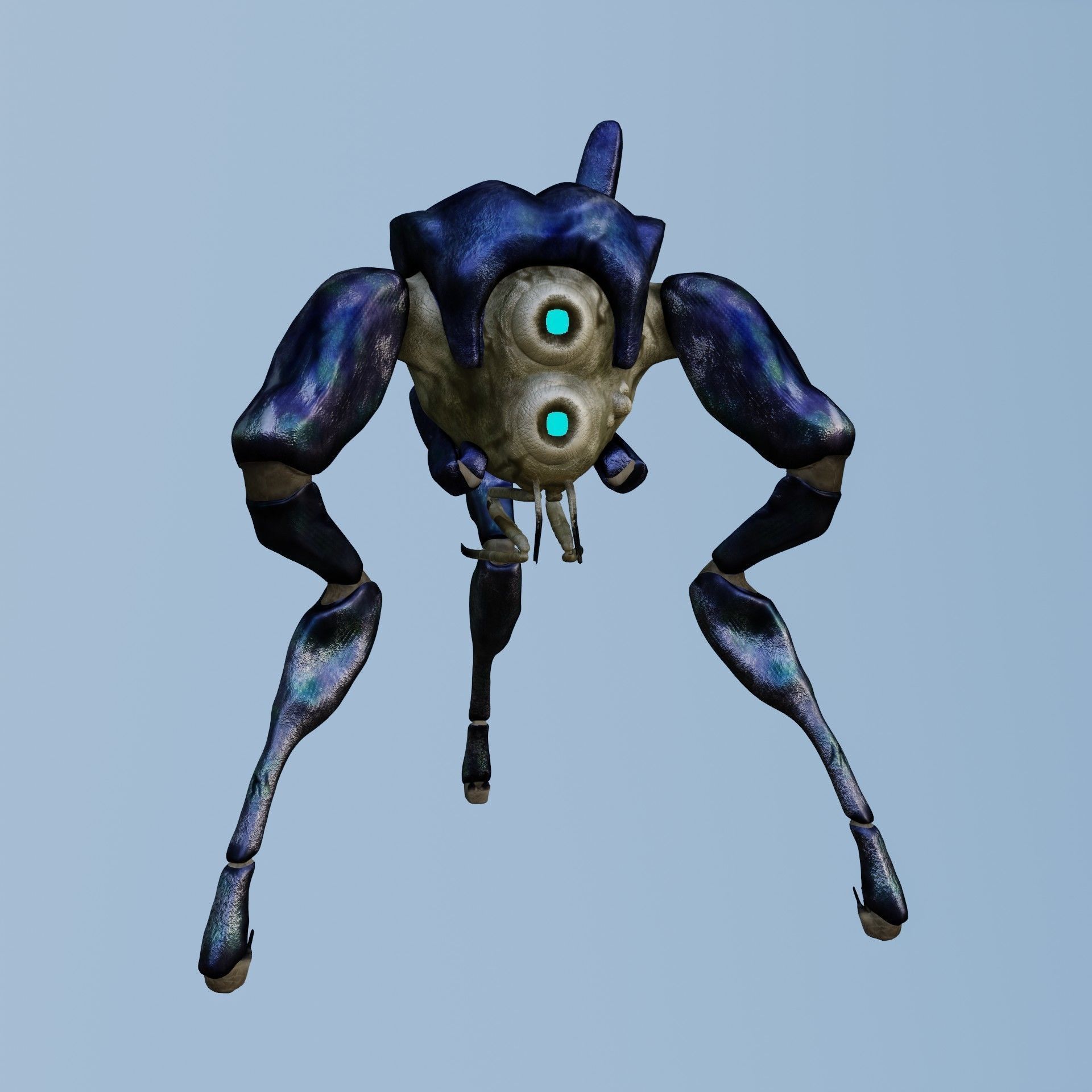 Half Life 2 - Hunter model for printing 3D print model_5