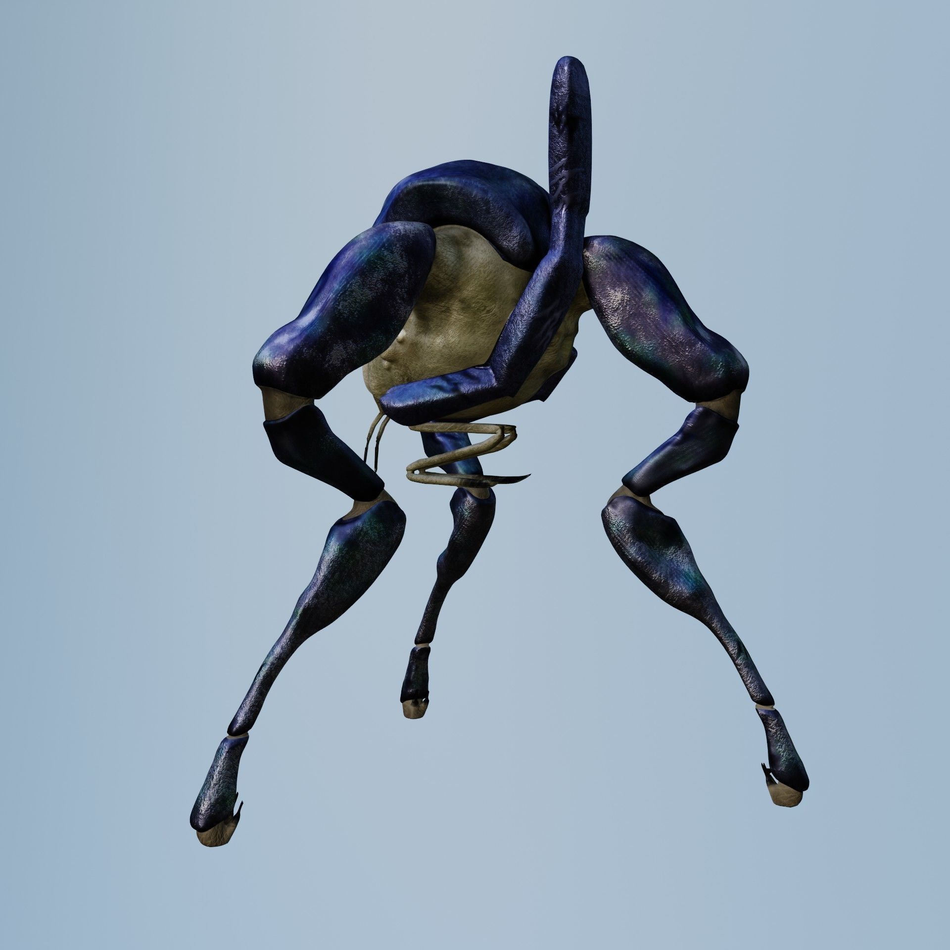 Half Life 2 - Hunter model for printing 3D print model_9