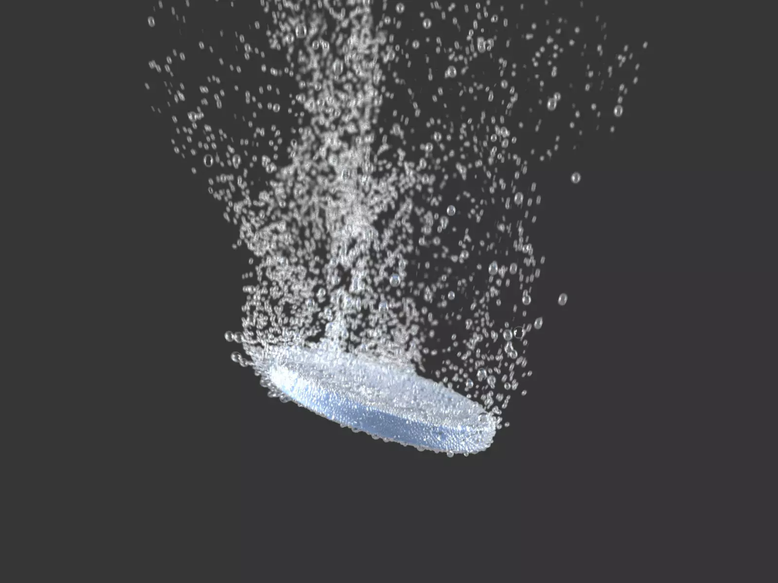 Effervescent Tablet 3D model