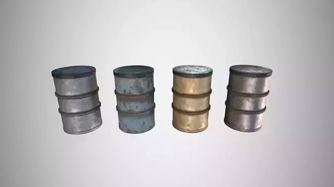 Metal Barrel 4