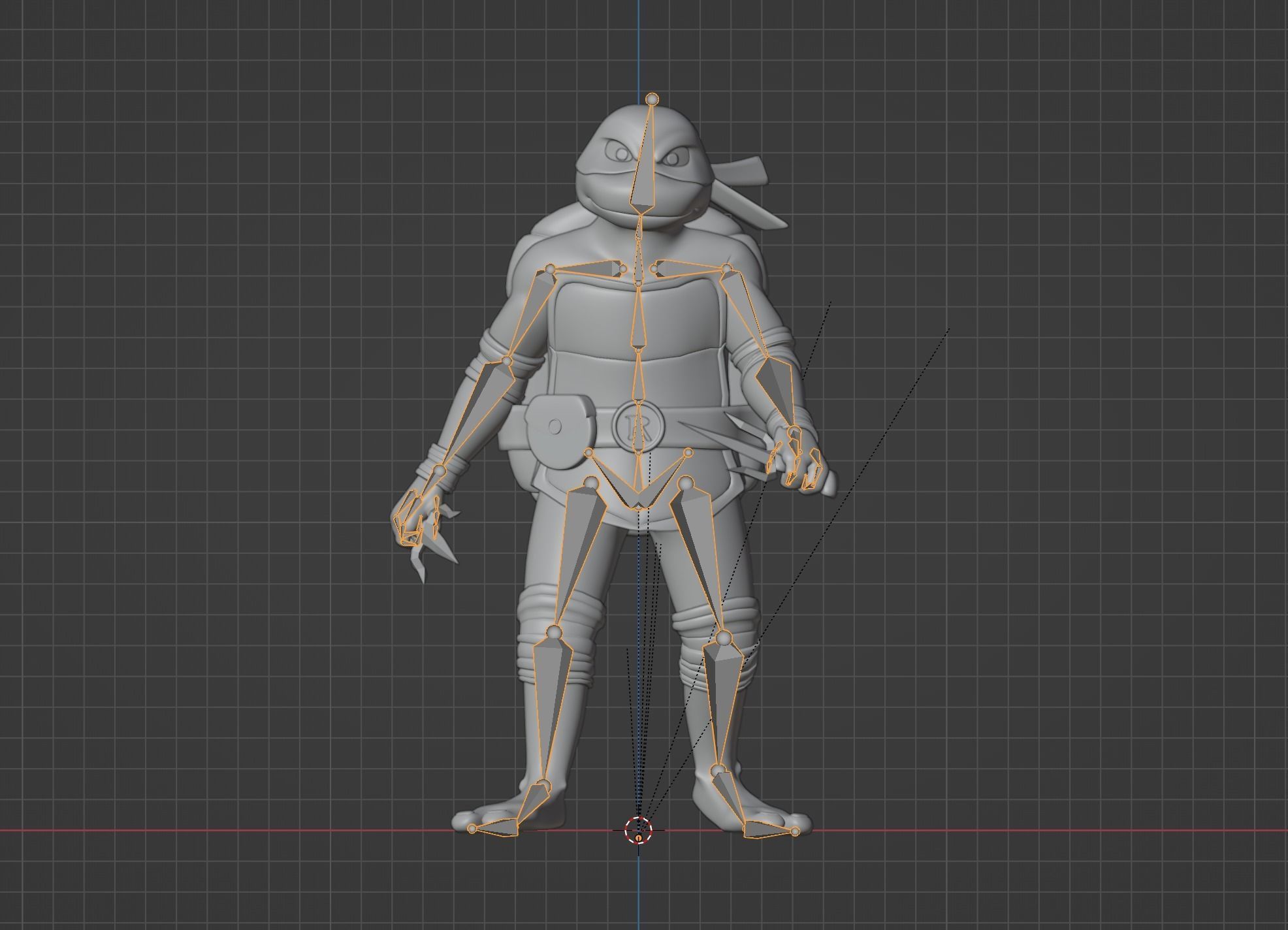 Raphael - TMNT 3D model_13