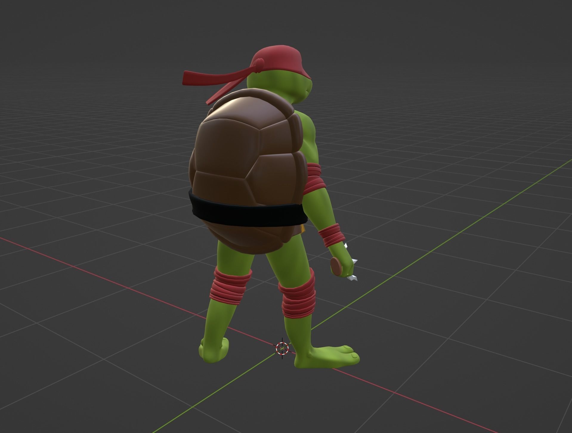 Raphael - TMNT 3D model_6