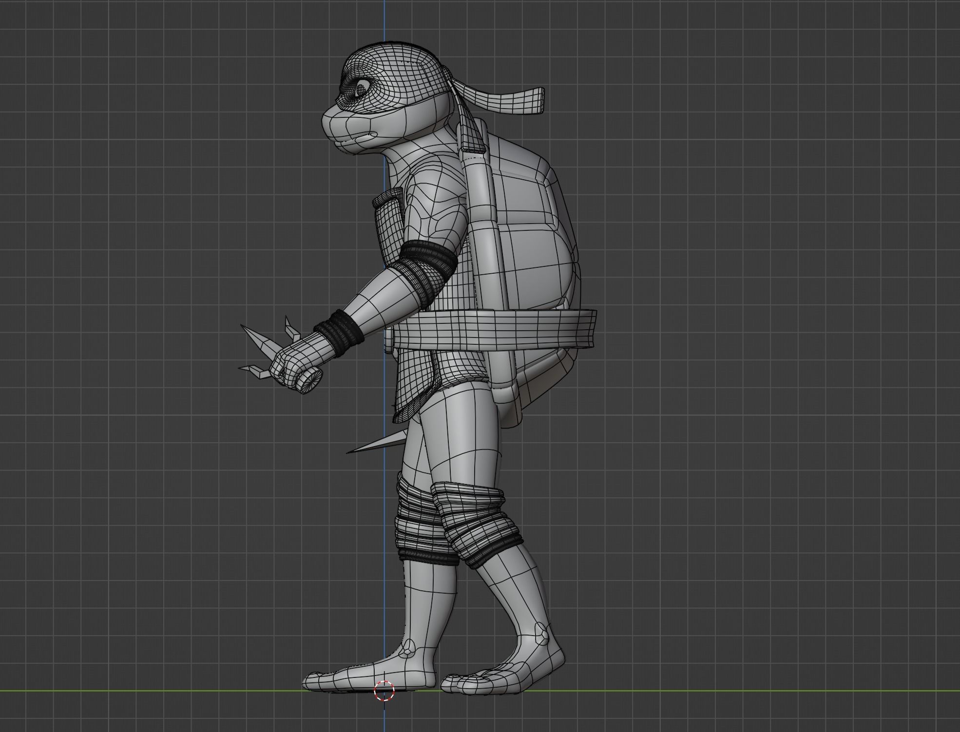 Raphael - TMNT 3D model_10