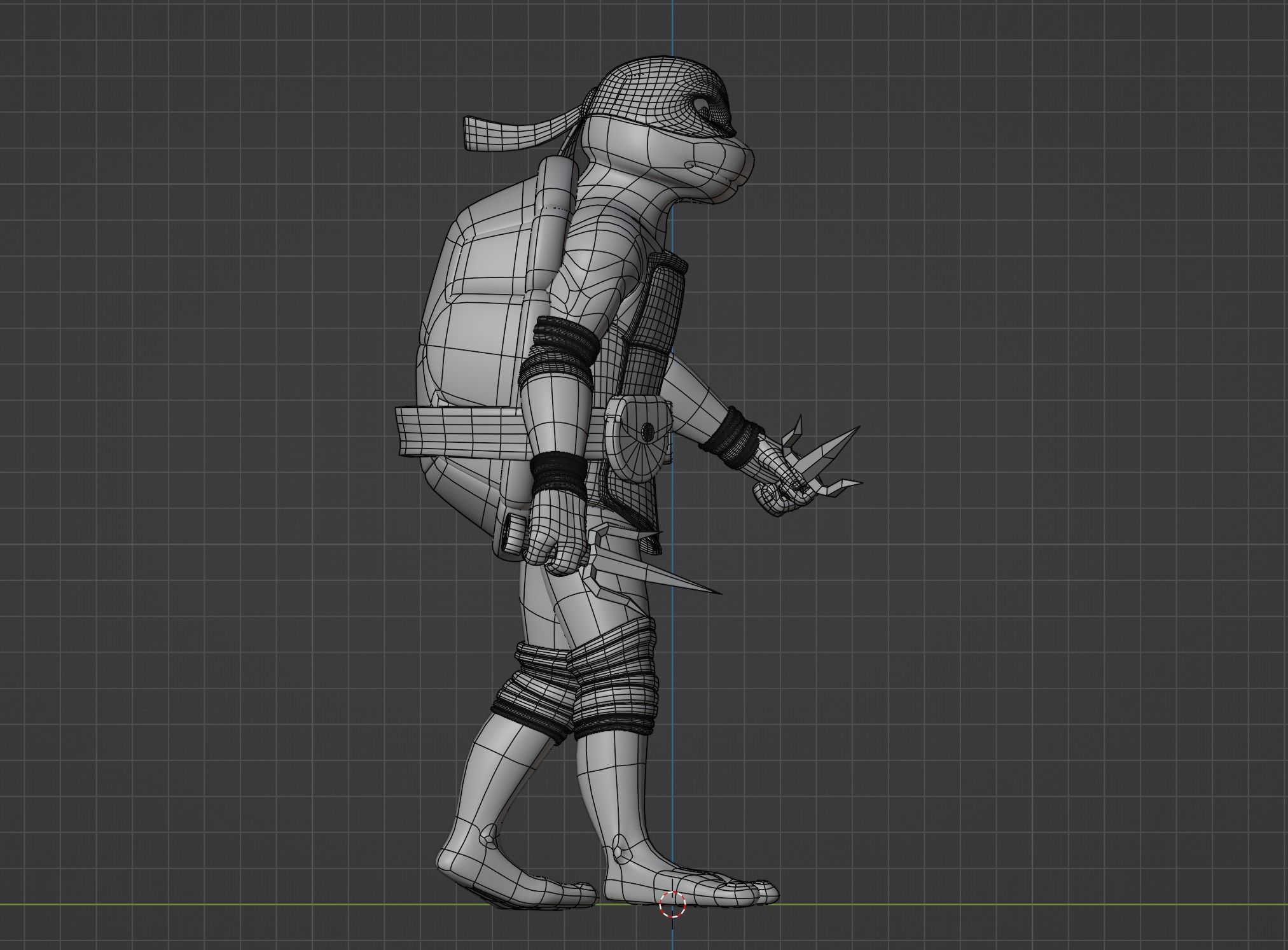 Raphael - TMNT 3D model_12