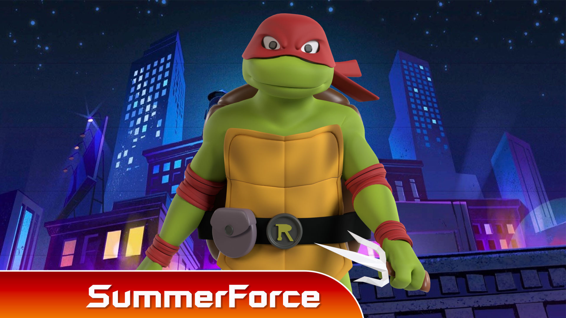Raphael - TMNT 3D model_1