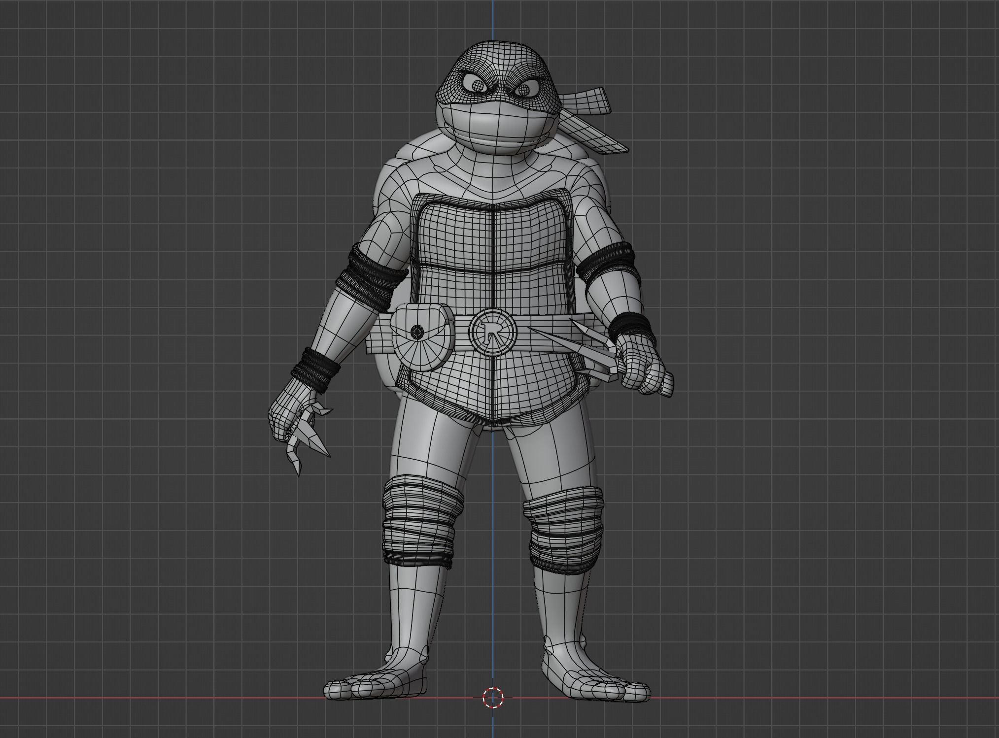 Raphael - TMNT 3D model_9