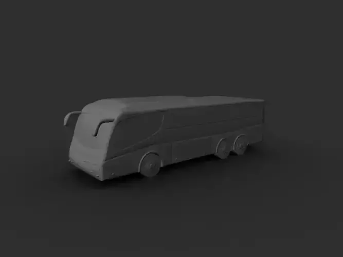 Bus Model Free 3D model