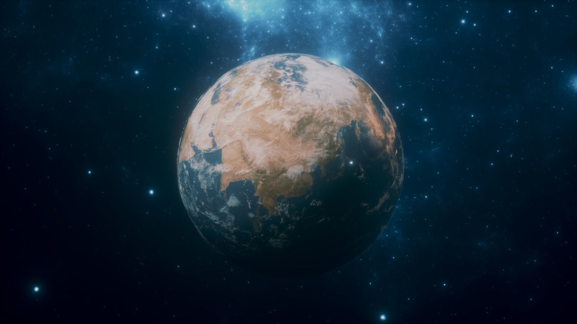 Wandering Earth Interstellar Shuttle Universe Space Metaverse 3D model_3