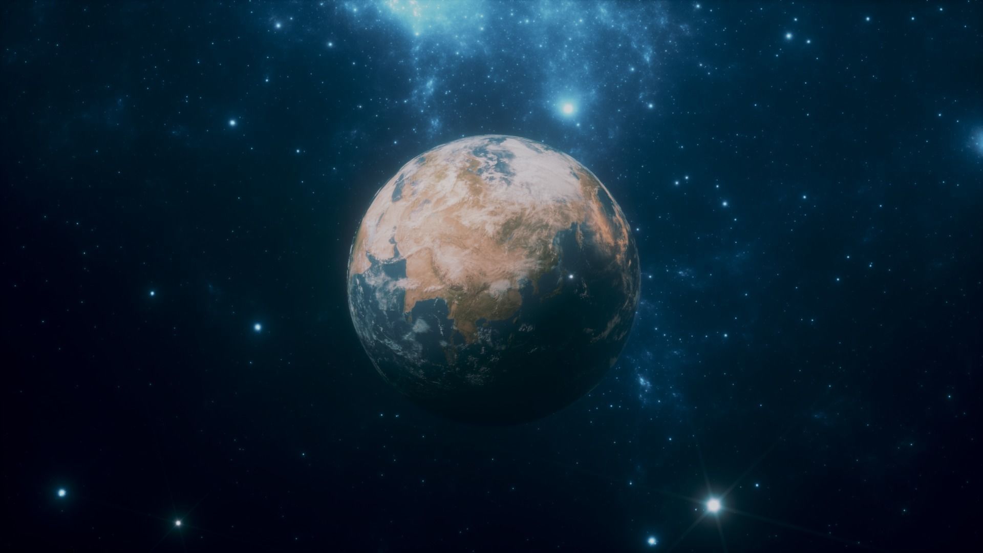 Wandering Earth Interstellar Shuttle Universe Space Metaverse 3D model_4